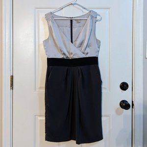 Grey and silver cocktail dress